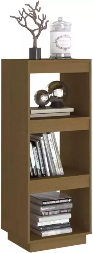VidaXL -Boekenkast kamerscherm-massief-grenenhout-honingbruin - Foto 5