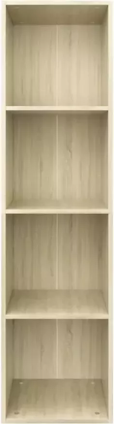 VidaXL -Boekenkast tv-meubel-36x30x143cm-bewerkt-hout-sonoma-eikenkleur - Foto 5