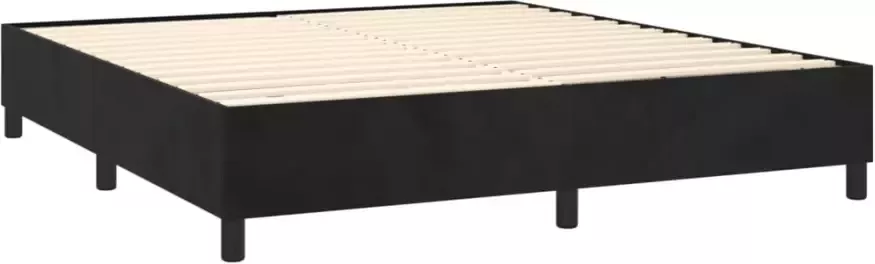 VidaXL -Boxspring-met-matras-fluweel-zwart-140x200-cm - Foto 6