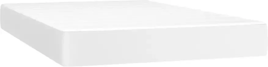 VidaXL -Boxspring-met-matras-kunstleer-wit-120x200-cm - Foto 3