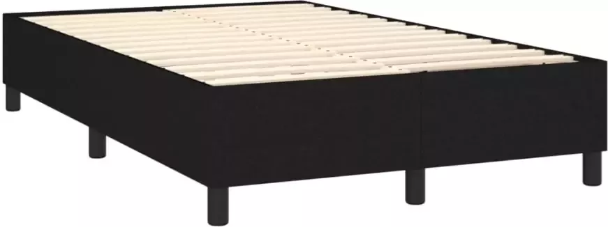 Vida XL Boxspring met matras stof zwart 120x200 cm SKU: V3136983 - Foto 4