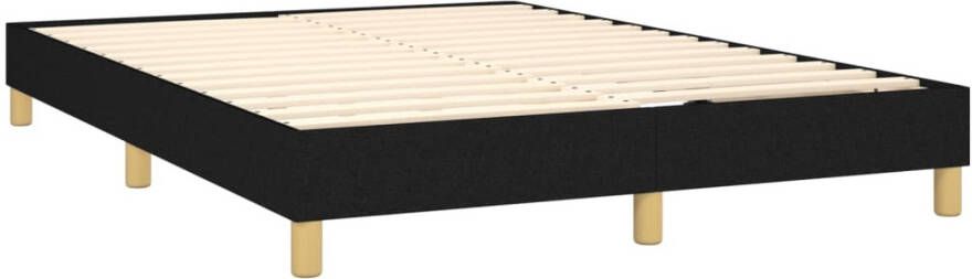Vida XL Boxspring met matras stof zwart 140x190 cm SKU: V3144417 - Foto 14