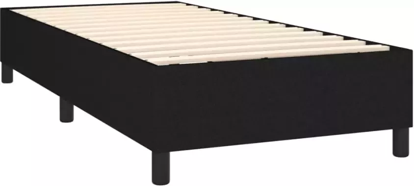Vida XL Boxspring met matras stof zwart 80x200 cm SKU: V3144377 - Foto 6