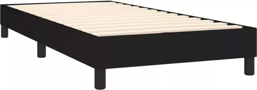 Vida XL Boxspring met matras stof zwart 90x190 cm SKU: V3144039 - Foto 5