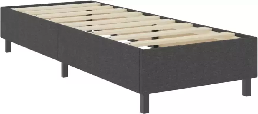 VidaXL -Boxspring-stof-donkergrijs-80x200-cm - Foto 3