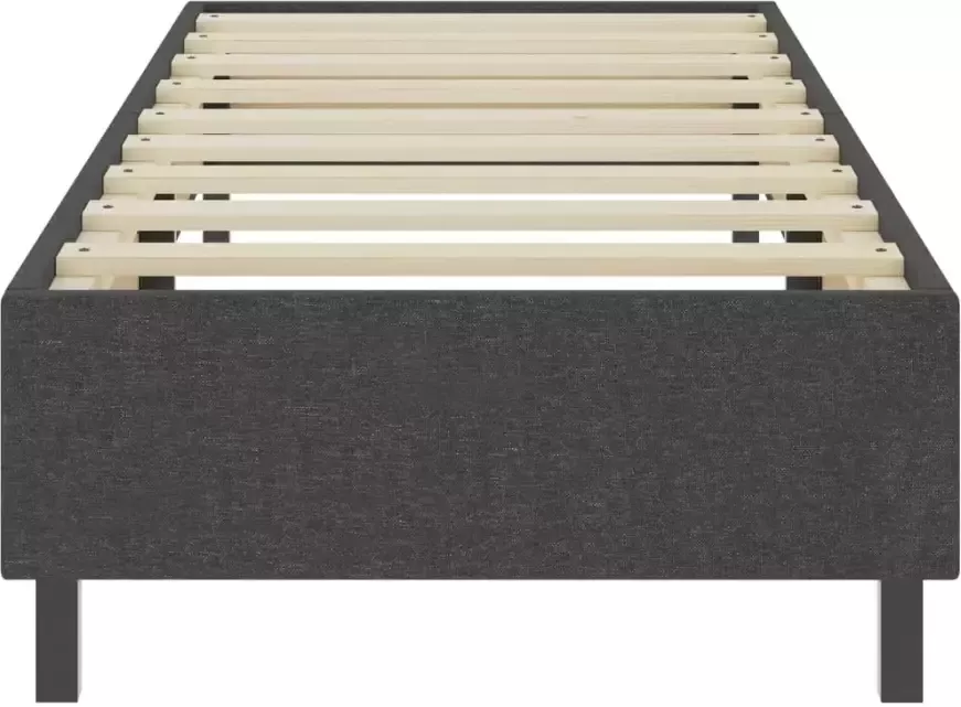VidaXL -Boxspringframe-stof-grijs-90x200-cm - Foto 2