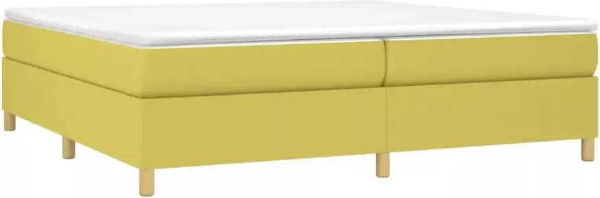 VidaXL Bedframe zonder matras 200x200 cm stof groen - Foto 7