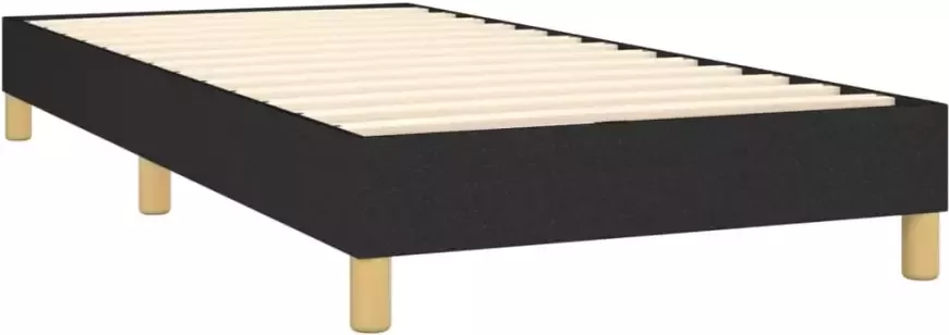 VidaXL Bedframe zonder matras 90x190 cm stof zwart - Foto 6