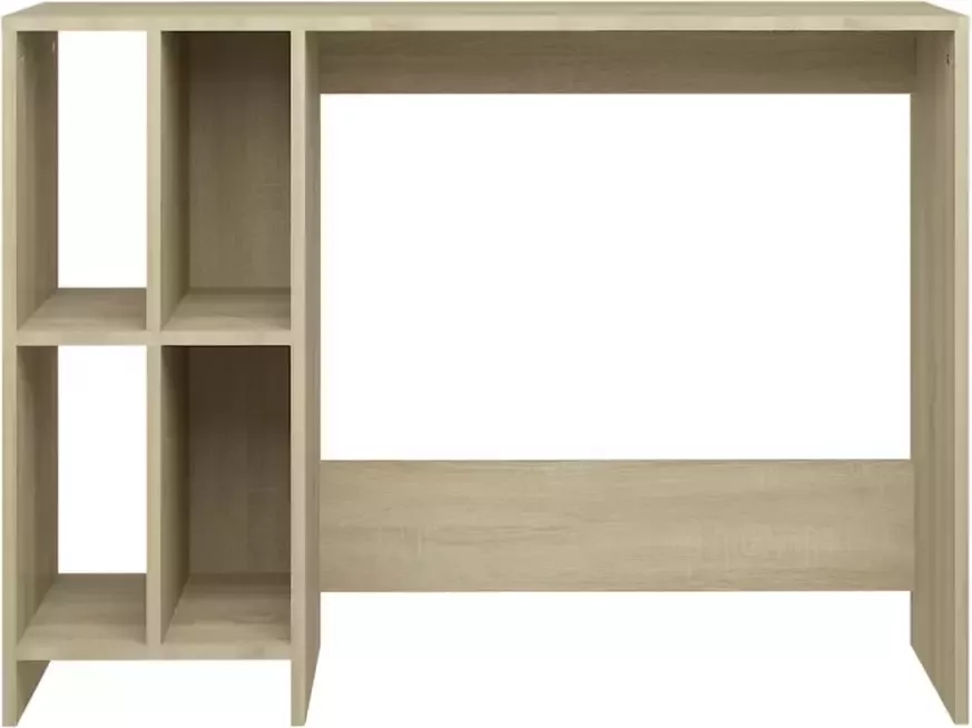 VidaXL -Bureau-102 5x35x75-cm-bewerkt-hout-sonoma-eikenkleurig - Foto 3