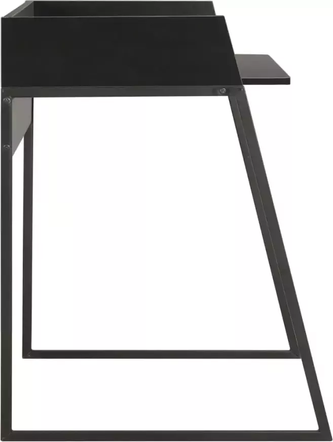 VidaXL -Bureau-90x60x88-cm-zwart - Foto 3