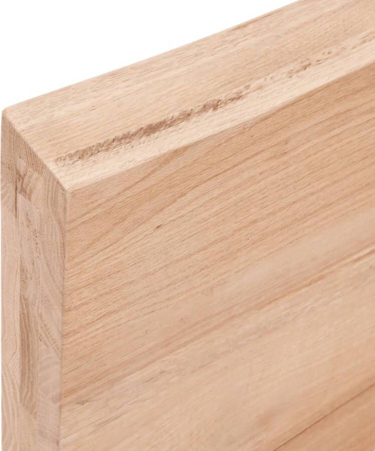VidaXL -Tafelblad-natuurlijke-rand-120x50x(2-6)cm-eikenhout-lichtbruin - Foto 2