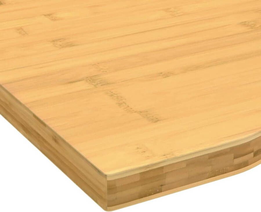 VIDAXL Bureaublad 80x40x2 5 cm bamboe