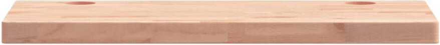 VIDAXL Bureaublad 80x40x4 cm massief beukenhout - Foto 3