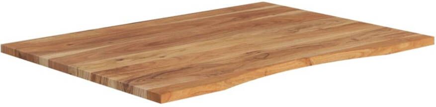VIDAXL Bureaublad rechthoekig 100x80x2 5 cm massief acaciahout - Foto 2