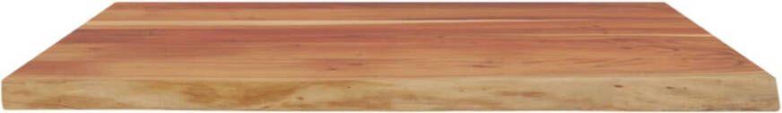 VIDAXL Bureaublad rechthoekig natuurlijke rand 90x80x3 8 cm acaciahout - Foto 3