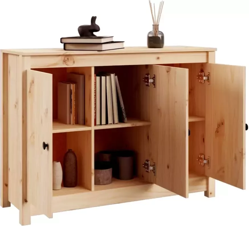 VidaXL -Dressoir-100x35x74-cm-massief-grenenhout - Foto 2