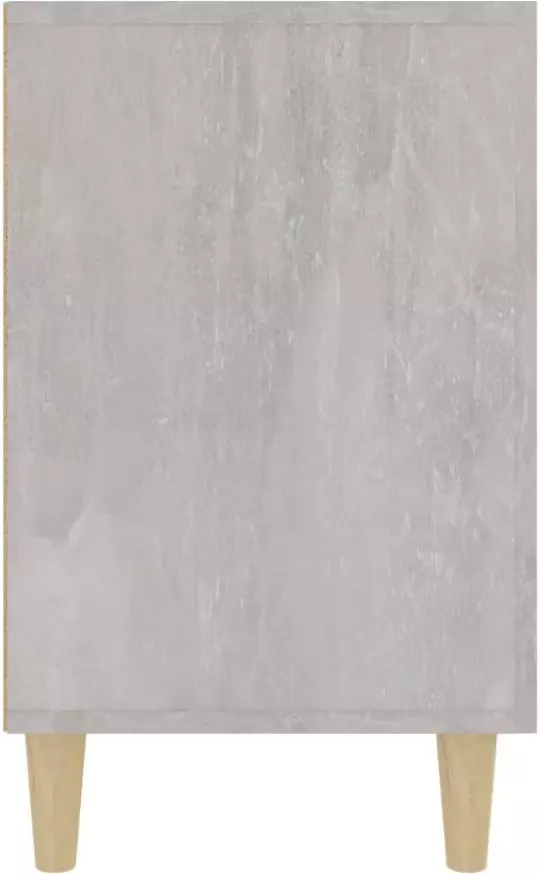 VidaXL -Dressoir-100x36x60-cm-bewerkt-hout-betongrijs - Foto 3