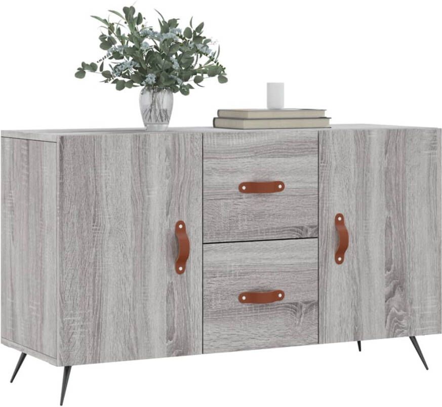 VidaXL -Dressoir-100x36x60-cm-bewerkt-hout-grijs-sonoma-eikenkleurig