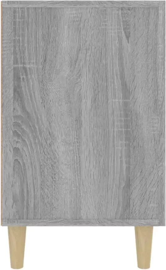 VidaXL -Dressoir-100x36x60-cm-bewerkt-hout-grijs-sonoma-eikenkleurig - Foto 3