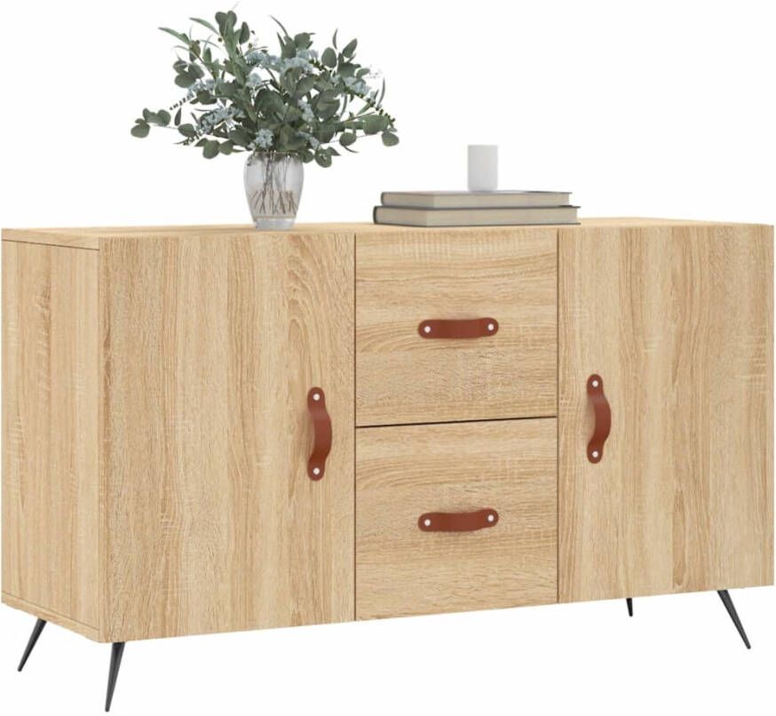 VidaXL -Dressoir-100x36x60-cm-bewerkt-hout-sonoma-eikenkleurig