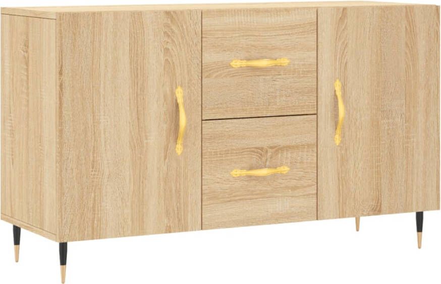 Prolenta Premium INFIORI Dressoir 100x36x60 cm bewerkt hout sonoma eikenkleurig - Foto 10