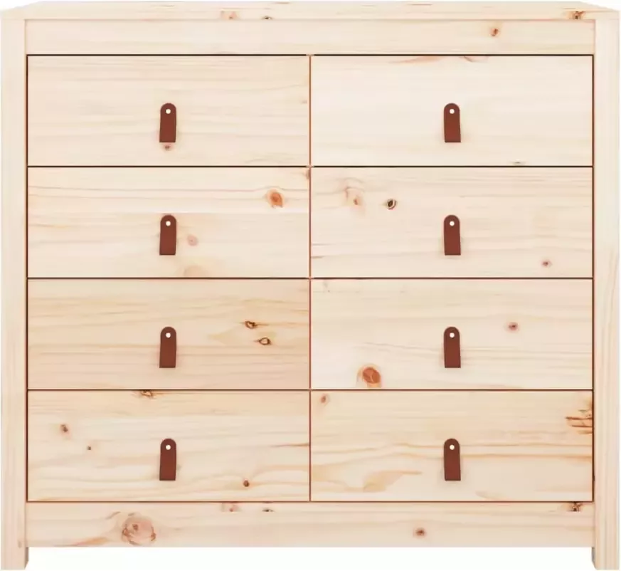 VidaXL -Dressoir-100x40x90-cm-massief-grenenhout - Foto 4