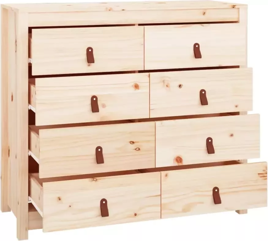 VidaXL -Dressoir-100x40x90-cm-massief-grenenhout - Foto 3