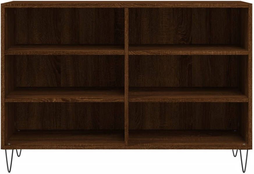 VidaXL -Dressoir-103 5x35x70-cm-bewerkt-hout-bruineikenkleurig - Foto 7