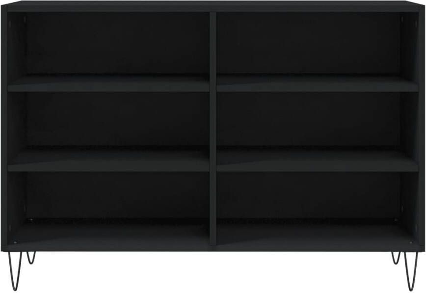 VidaXL -Dressoir-103 5x35x70-cm-bewerkt-hout-zwart - Foto 8