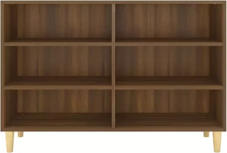 VidaXL -Dressoir-103 5x35x70-cm-bewerkt-hout-bruineikenkleurig - Foto 4