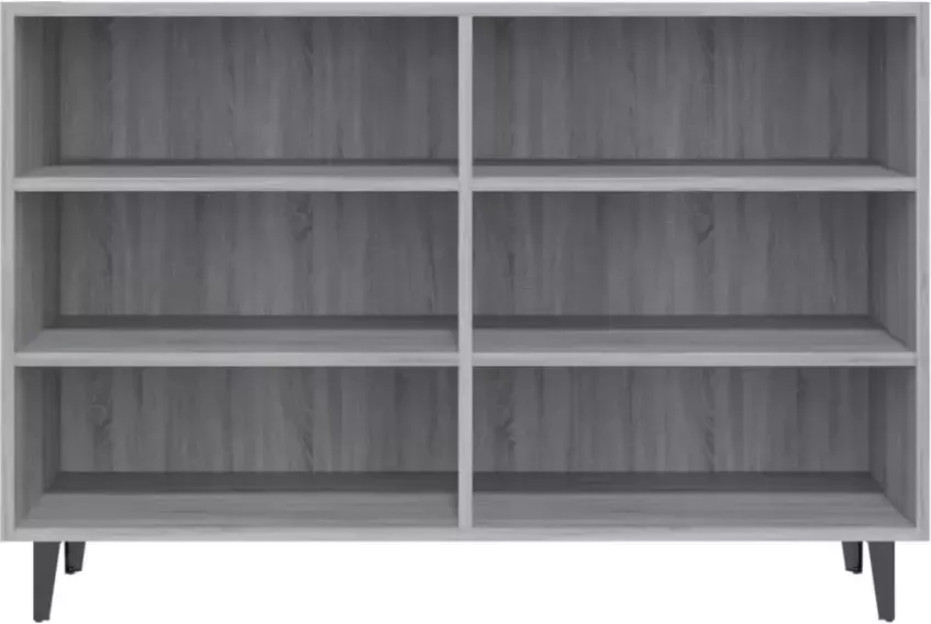 VidaXL -Dressoir-103 5x35x70-cm-bewerkt-hout-grijs-sonoma-eikenkleurig - Foto 4