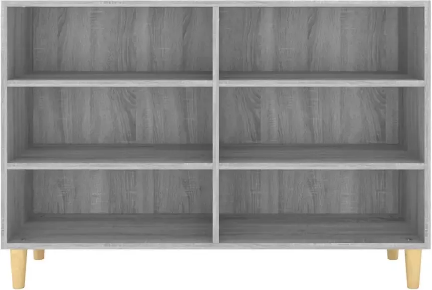 VidaXL -Dressoir-103 5x35x70-cm-bewerkt-hout-grijs-sonoma-eikenkleurig - Foto 4