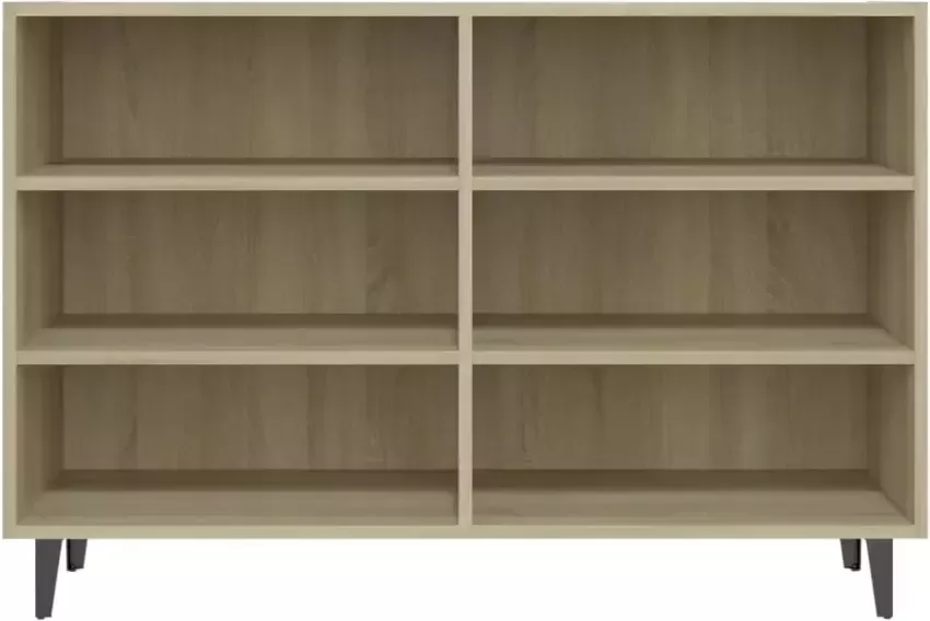 VIDAXL Dressoir 103 5x35x70 cm bewerkt hout sonoma eikenkleurig - Foto 5