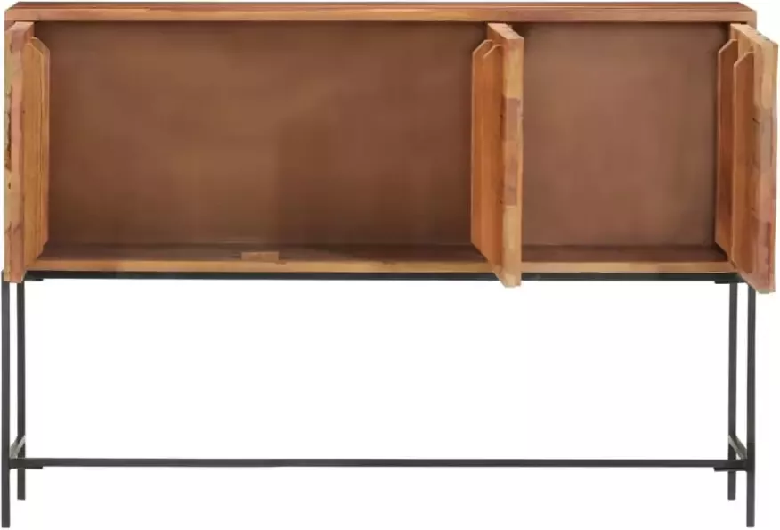 VIDAXL Dressoir 110x28x76 cm massief acaciahout - Foto 3