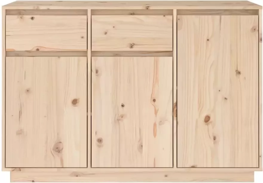 VidaXL -Dressoir-110x34x75-cm-massief-grenenhout - Foto 5