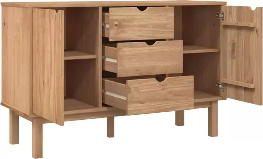 VidaXL -Dressoir-OTTA-113 5x43x73-cm-massief-grenenhout - Foto 4