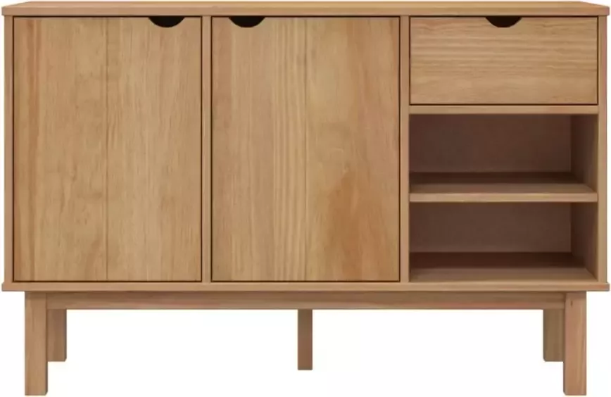 VidaXL -Dressoir-OTTA-114x43x73 5-cm-massief-grenenhout - Foto 4