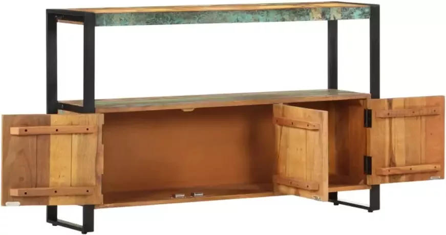 VidaXL -Dressoir-120x30x75-cm-massief-gerecycled-hout - Foto 4