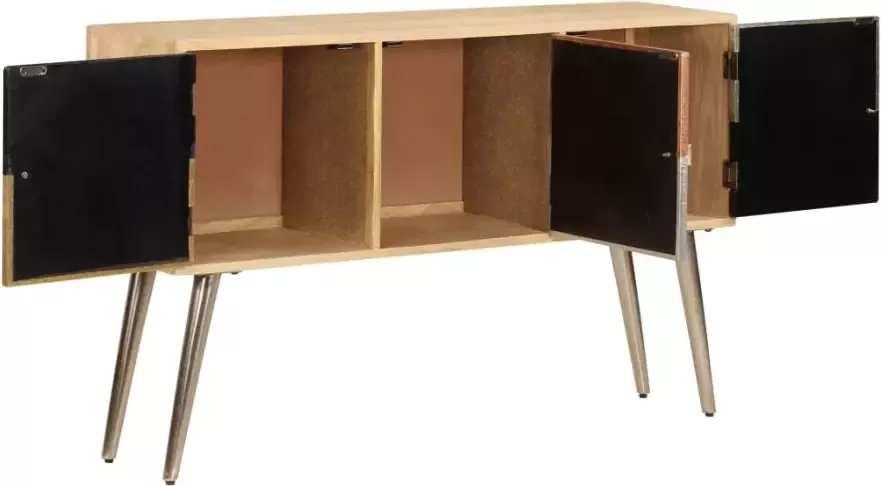 VidaXL -Dressoir-120x30x75-cm-massief-mangohout - Foto 5