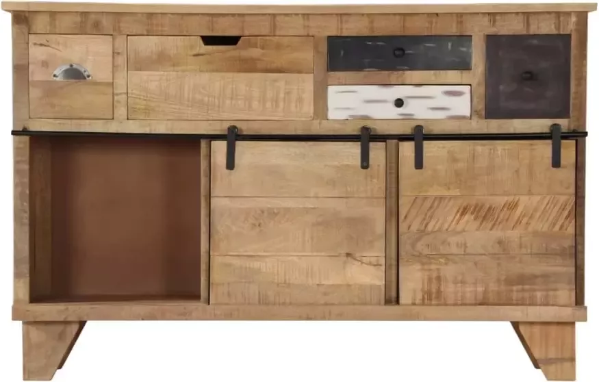 VidaXL -Dressoir-140x38x90-cm-massief-mangohout - Foto 4