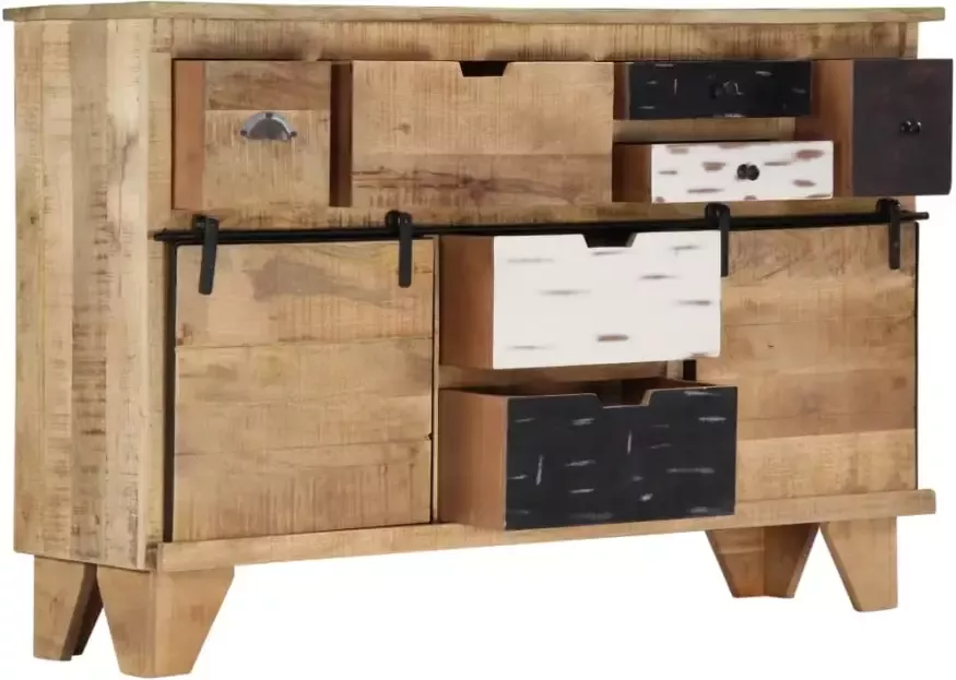 VidaXL -Dressoir-140x38x90-cm-massief-mangohout - Foto 3
