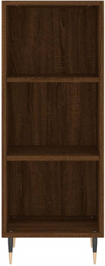 VidaXL -Dressoir-34 5x32 5x90-cm-bewerkt-hout-bruineikenkleurig - Foto 7