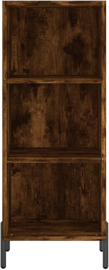 VidaXL -Dressoir-34 5x32 5x90-cm-bewerkt-hout-gerookt-eikenkleurig - Foto 6