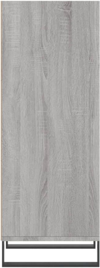 VidaXL -Dressoir-34 5x32 5x90-cm-bewerkt-hout-grijs-sonoma-eikenkleurig - Foto 6