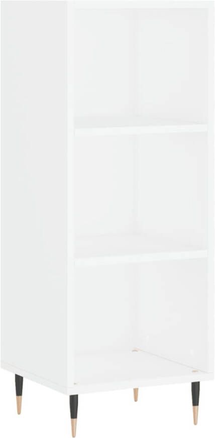 VidaXL -Dressoir-34 5x32 5x90-cm-bewerkt-hout-wit - Foto 9