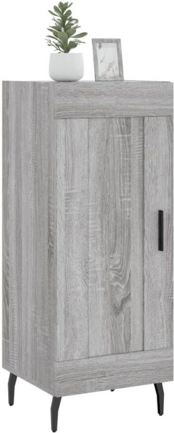 Prolenta Premium INFIORI Dressoir 34 5x34x90 cm bewerkt hout grijs sonoma eikenkleurig - Foto 12