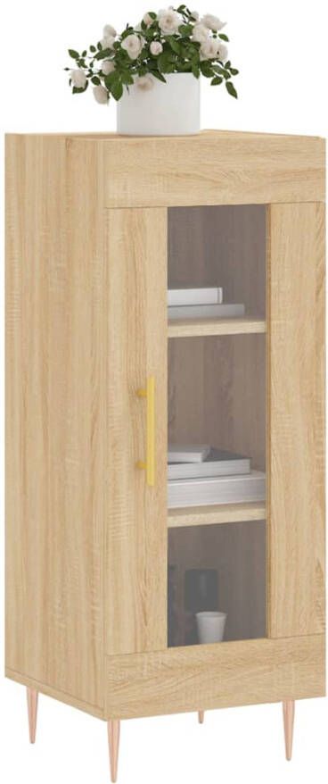 Prolenta Premium INFIORI Dressoir 34 5x34x90 cm bewerkt hout sonoma eiken - Foto 9