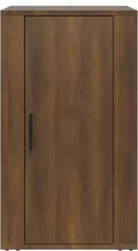 VidaXL Dressoir 40x33x70 cm Bruin Eikenkleur Dressoir Houten Dressoir Bruine Eiken Dressoir Opbergmeubel Salontafel - Foto 5