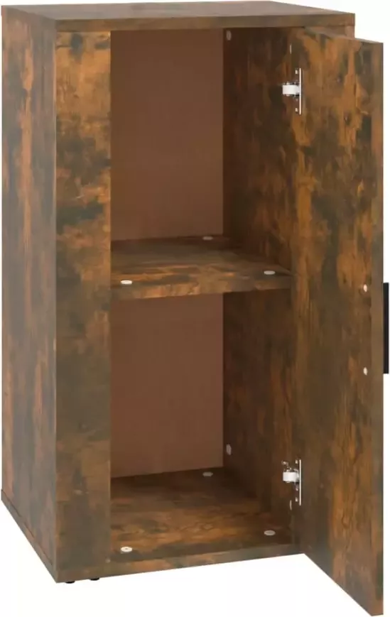 VidaXL -Dressoir-40x33x70-cm-bewerkt-hout-gerookt-eikenkleurig - Foto 4