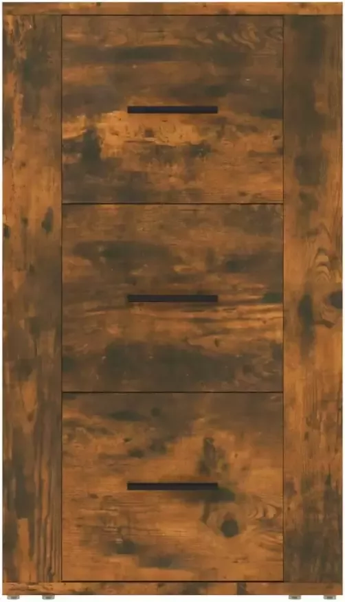 VidaXL -Dressoir-40x33x70-cm-bewerkt-hout-gerookt-eikenkleurig - Foto 5